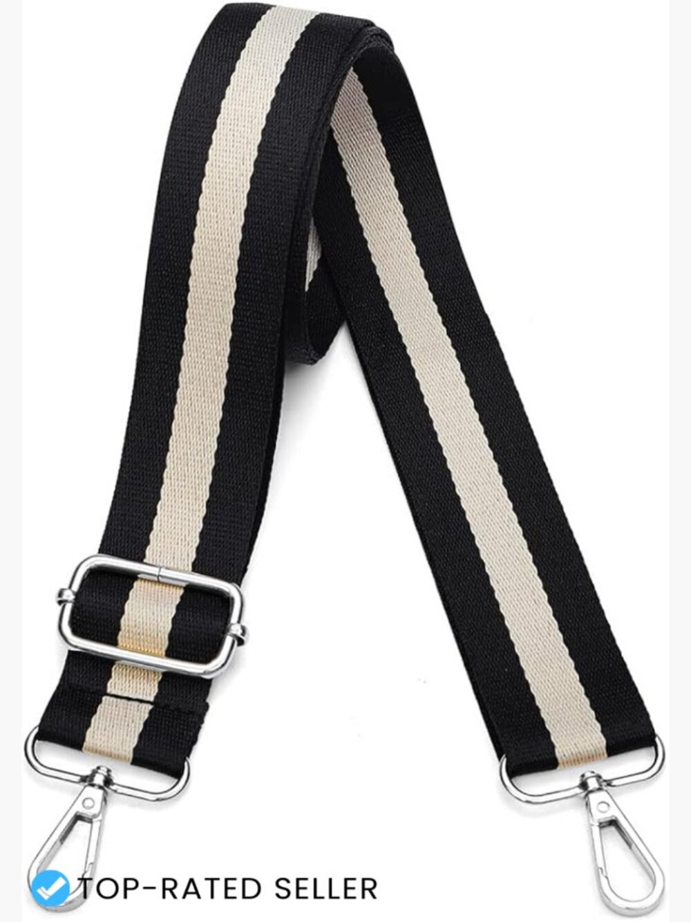 Adjustable Crossbody Purse Strap Replacement Nylon Wide Shoulder Bag Strap